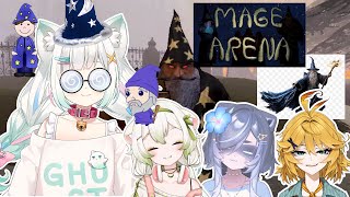 【MAGE ARENA COLLAB】i put on my robe and wizard hat 【Maid Mint Fantôme】