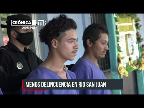 Delincuencia frenada en Río San Juan gracias a labor de la policía - Nicaragua