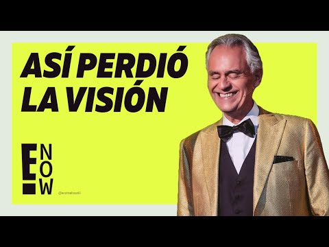 ANDREA BOCELLI HABLA POR PRIMERA VEZ DEL ACCIDENTE QUE LO DEJÓ CIEGO