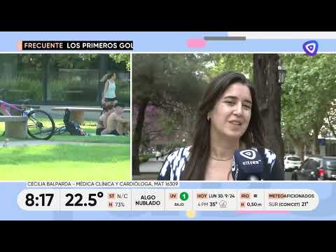 Golpes de calor con estas primeros días de alta temperatura