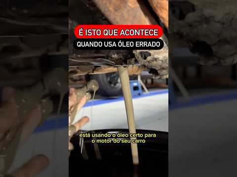 NUNCA MAIS ERRE NA HORA DE TROCAR O ÓLEO DO CARRO! #carro #motor #oleomotor #óleomotor  #óleocorreto