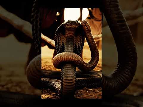 What Was Wrapped Around This Cobra’s Neck 😨#Cobra #Parasite #Snake #WildlifeRescue #NatureShock