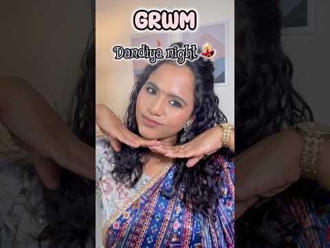 Let’s GRWM for Dandiya night 💃✨#shorts #youtubeshorts #ytshorts #viral