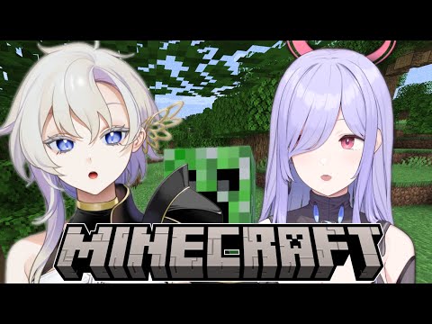 【Minecraft】First time in the server! with @Liora Walkyria Ch. V&U