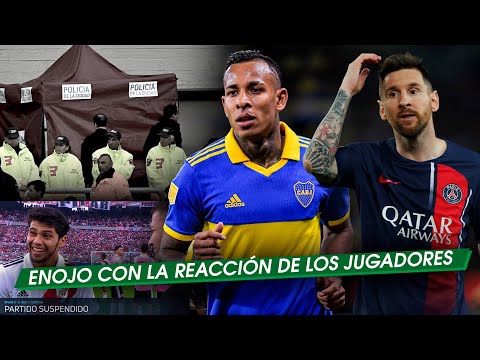 HINCHA de RIVER CAE y SUSPENDEN partido + VILLA se RAJA a COLOMBIA + MESSI abucheado