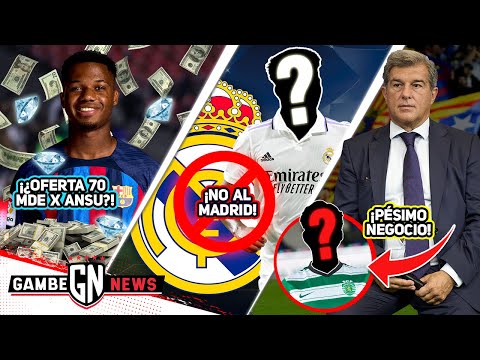 ¡¿70MDE x ANSU FATI?!| MADRID se PERDERÍA MEGA DELANTERO| RIDÍCULO NEGOCIO del BARÇA