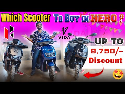 Which Scooter to Buy in HERO Lineup? | HERO VIDA VX2 | VIDA V2 | Electric Vehicles India