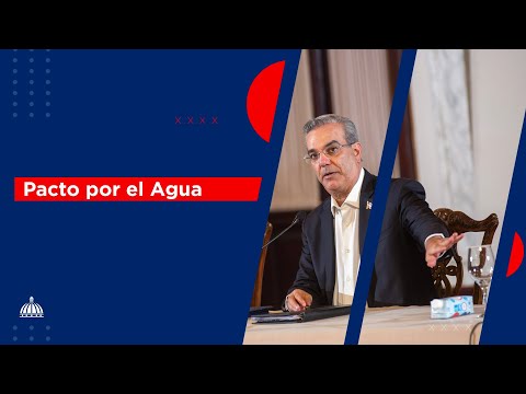 Acto - Firma del Compromiso Nacional para el Pacto por el Agua.