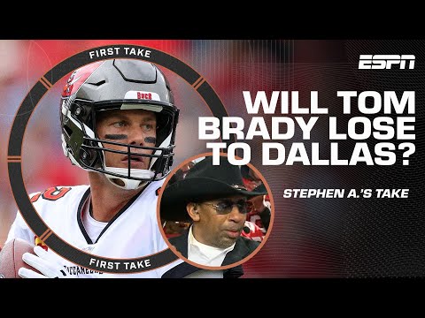 Stephen A. doesn't see Tom Brady losing to the Cowboys 🤠 | First Take