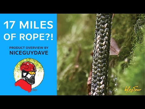What to do with 17 miles of rope? Niceguydave on 'Predator' camo
climbing rope from Samson.
