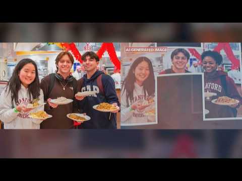 Stanford student speaks out after AI changes his identity in photo