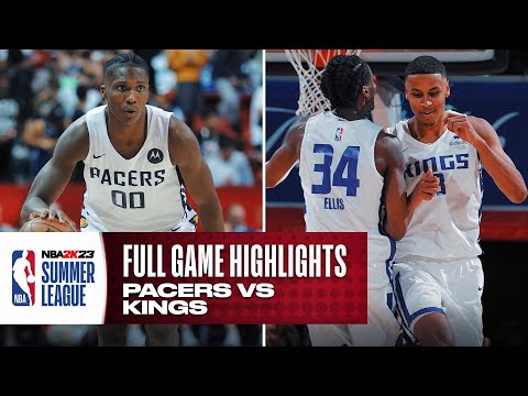 PACERS vs KINGS | NBA SUMMER LEAGUE | FULL GAME HIGHLIGHTS video clip 