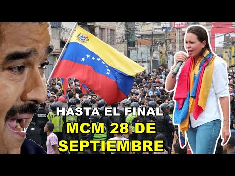 ¡HASTA EL FINAL! MARIA CORINA CONVOCA A UNA NUEVA MOVILIZACIÓN PARA ESTE 28 DE SEPTIEMBRE