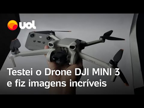 Drone DJI Mini 3: fácil de pilotar e faz vídeos em 4k