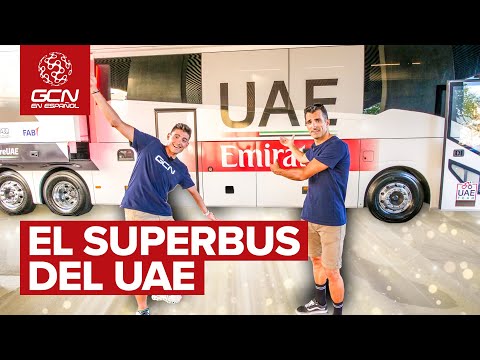 Descubre todos los secretos que esconde el nuevo bus del UAE Team Emirates | La Vuelta 2023