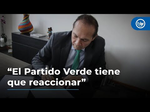 “El Partido Verde tiene que reaccionar”: senador Sanguino pide suspender a Iván Name y Sandra Ortiz