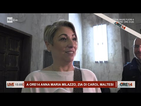 Anna Maria Milazzo, zia di Carol Maltesi - Ore 14 del 21/02/2024