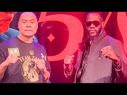 Explosive deontay wilder vs zhilei zhang • full kick-off press conference