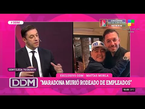 Matías Morla: Diego Maradona murió solo y abandonado