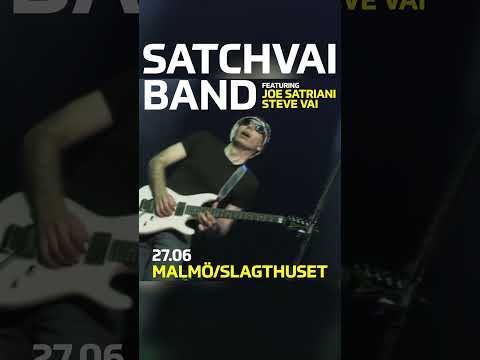 SatchVai Band - Surfing With The Hydra - Malmö 2025