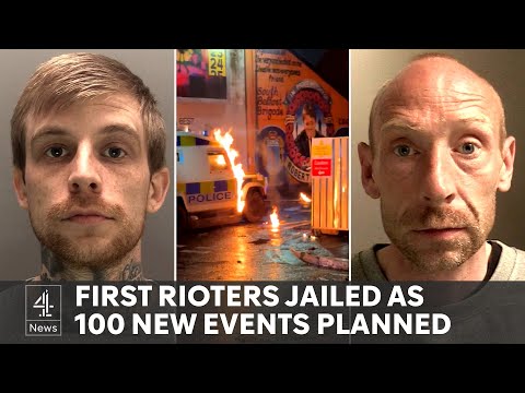 UK riots: Police brace unrest as far-right plans 100 gatherings