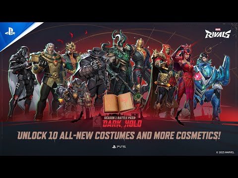 Marvel Rivals - Season 1 Battle Pass: Darkhold Trailer | PS5 Games