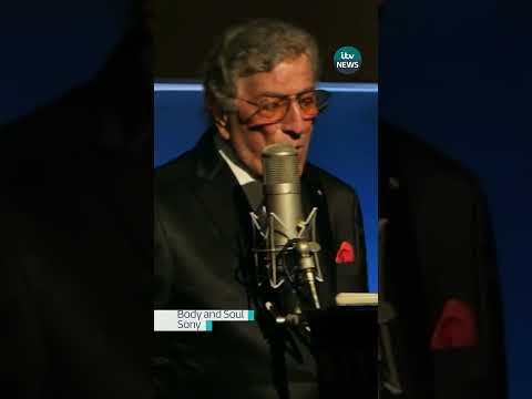 Tony Bennett dies aged 96 #itvnews #tonybennett #tonybennettladygaga