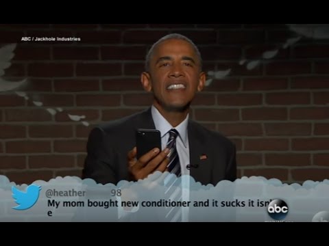 President Obama Reads “Mean Tweets” on Jimmy Kimmel Live! | ABC News