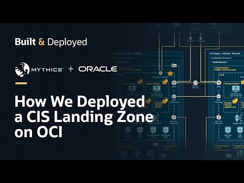 Mythics deploys sales portal in CIS landing zone on Oracle Cloud