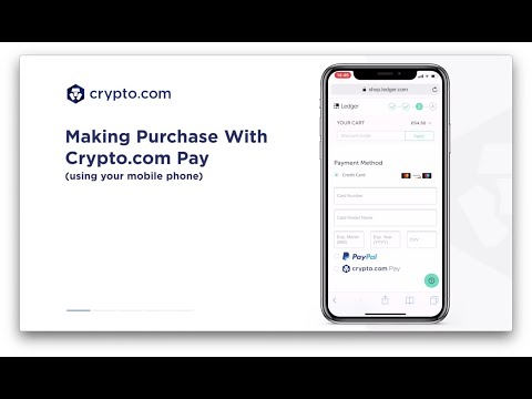 How to make a purchase with Crypto.com Pay