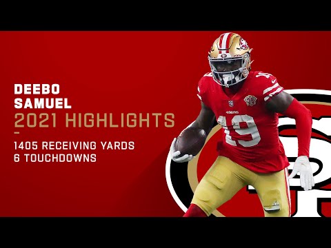 Deebo Samuel's Top Plays From the 2021 Season | 49ers video clip