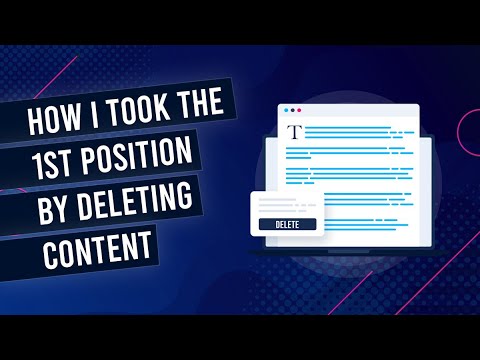 Surfer SEO Review: How I Took The Number 1 Position By Deleting 85% Of My Pages Content