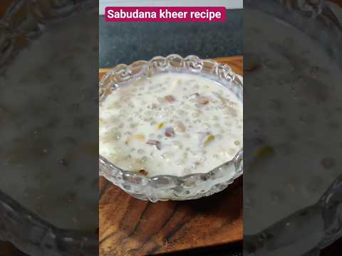 Delicious Sabudana Kheer Recipe 😜#trending #viral #shorts#cooking #easyrecipe