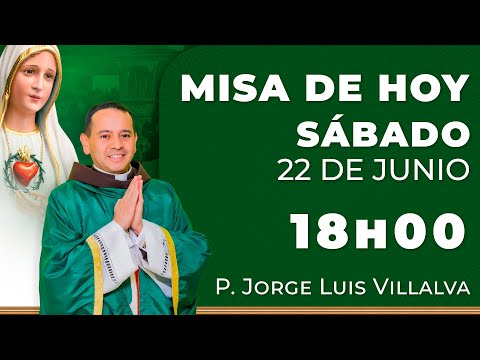 Misa de hoy 18:00 | Sábado 22 de Junio #rosario #misa