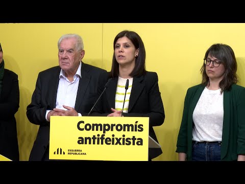 ERC propone a los partidos un compromiso para no aceptar votos de la extrema derecha
