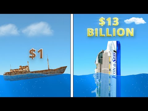 $1 vs $13,000,000,000 Ship
