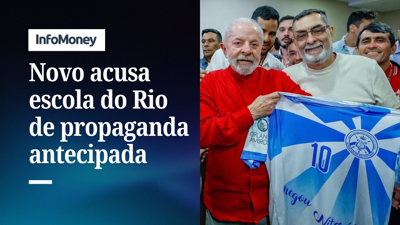 Novo aciona TSE contra Lula e escola de samba por propaganda eleitoral antecipada | InfoMoney News