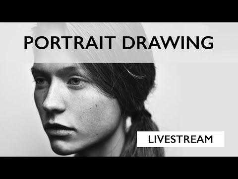 Portrait Drawing Livestream - Let's Go!!