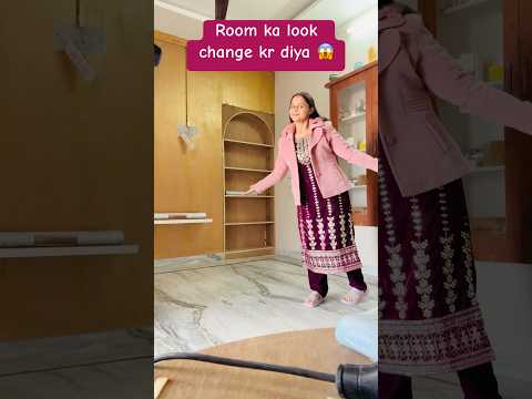 वॉलपेपर लगाते ही ये हुआ 😱 / वॉलपेपर लगाने का सही तरीका क्या है? #shorts #home #room #renovation