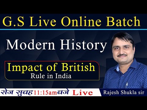 Modern History || Modern India ( Indian Renaissance)  || By Rajesh Shukla Sir