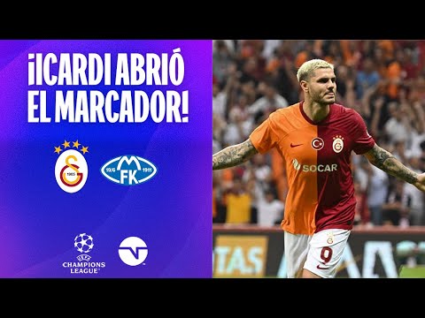 ¡ICARDI LO HIZO DE PENAL! | GALATASARAY (4) 1-0 (2)  MOLDE | VUELTA PLAY-OFF UEFA CHAMPIONS LEAGUE