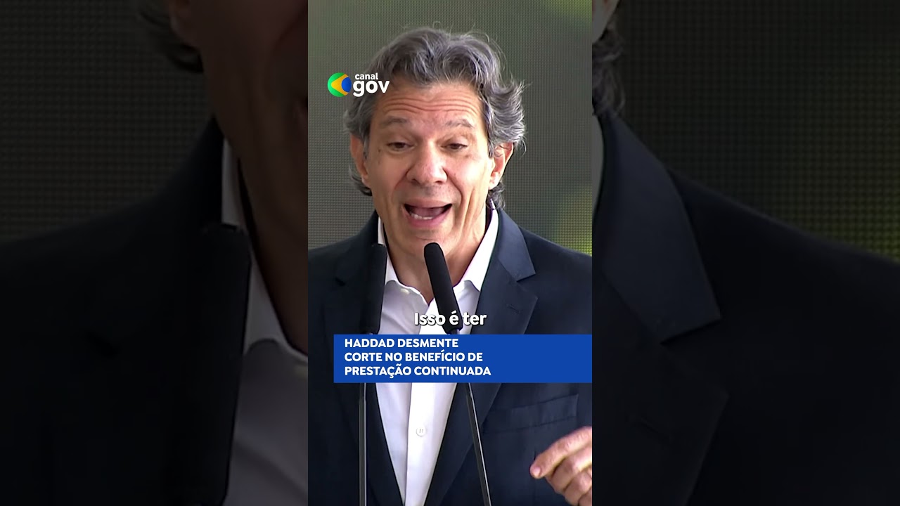 HADDAD DESMENTE CORTE NO BPC | haddad bpc