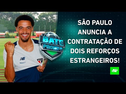 São Paulo ANUNCIA 2 REFORÇOS; Flamengo AINDA DIGERE DERROTA para o Corinthians! | BATE-PRONTO