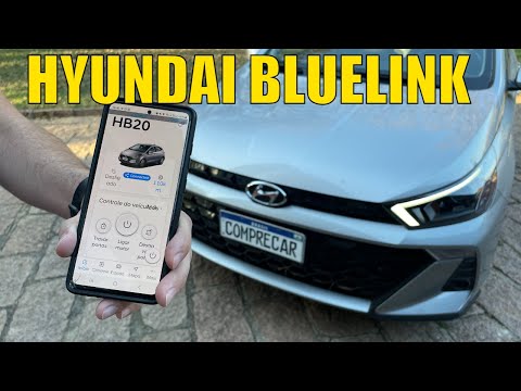 Hyundai Bluelink - Comandar funções do carro pelo smartphone