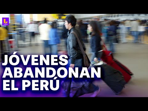 Más de 400 mil peruanos salieron del país sin retorno: Estamos perdiendo talento