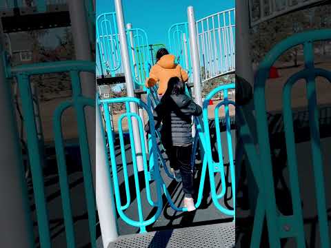 Playing kids #shorts #canadanepal #babyactivities