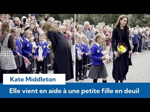 Kate Middleton : Ce geste bouleversant à une petite fille en plein deuil d'Elizabeth II