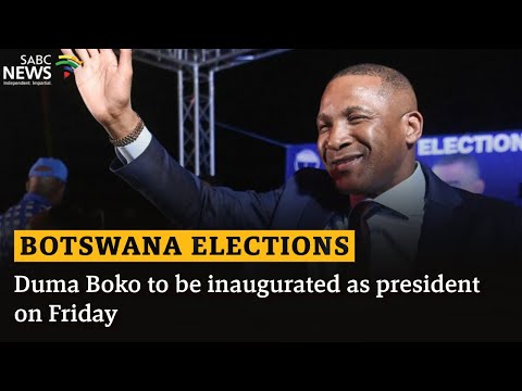 Botswana Elections | Duma Boko to be inaugurated as president on Friday: Sophie Mokoena shares more