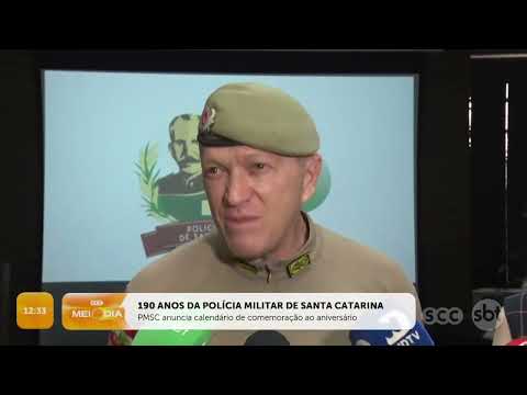 190 anos da Polícia Militar de Santa Catarina | Cotidiano | SCC Meio-Dia