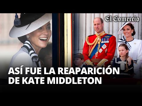 KATE MIDDLETON reaparece tras confesar que tiene CÁNCER y así es como luce ahora | El Comercio